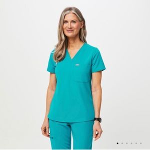 Figs Scrub Set: Teal